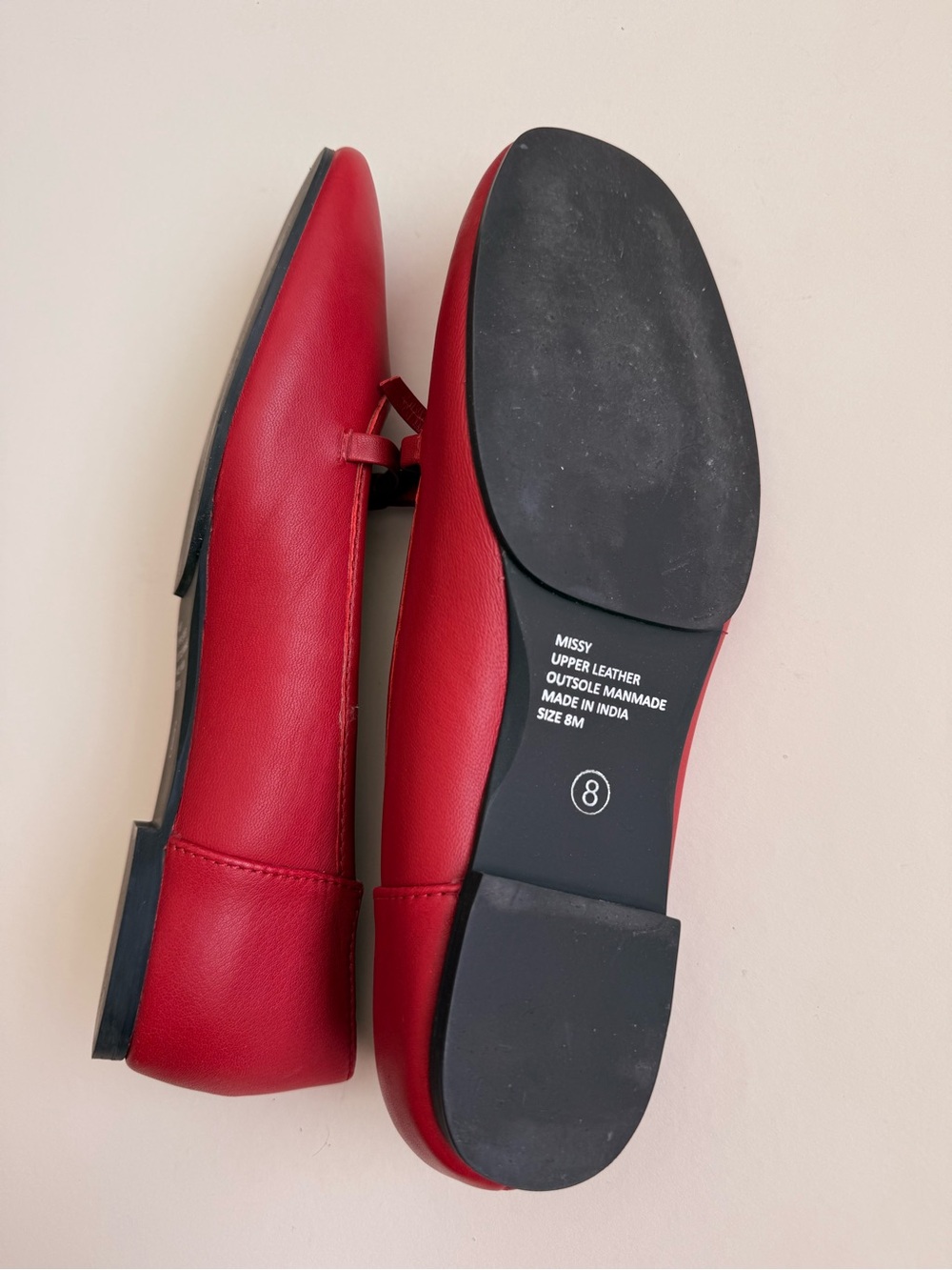 Coconuts by Matisse Red Missy Ballet Flats - Picture 3 of 4